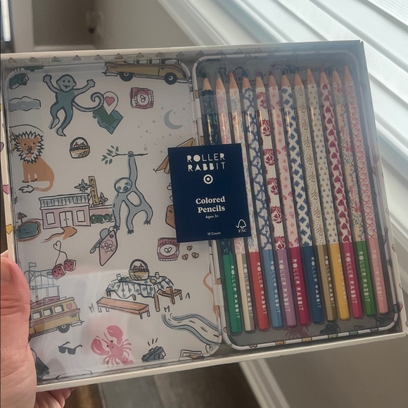 Roller Rabbit Colored Pencil Set - Picture 4 of 4